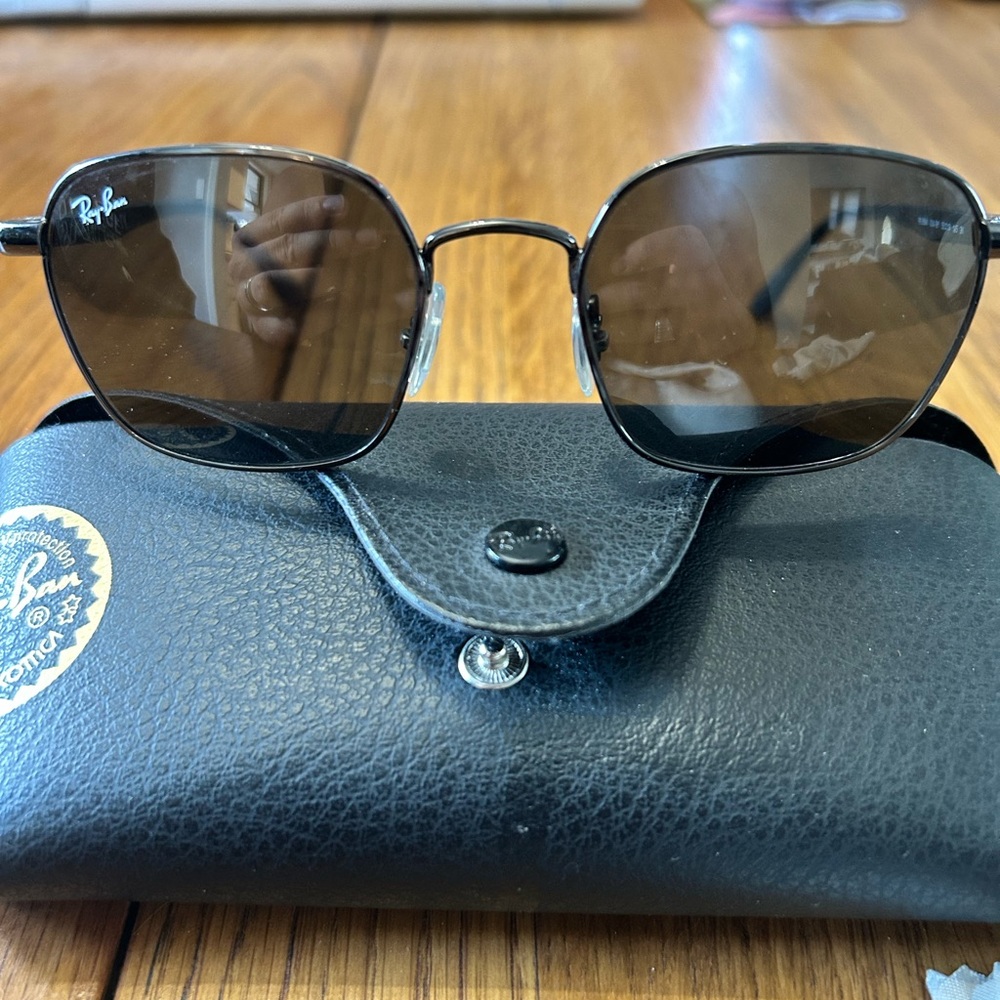 Black Leather Men's Bag - Picture 2 of 2